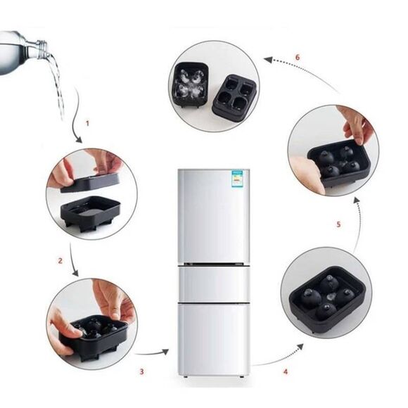 Skull ice mold - Picture 4 of 4